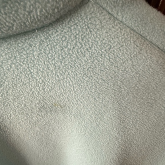 Women's Light Green Fleece Jacket By Talbots Size 1x - Picture 4 of 4